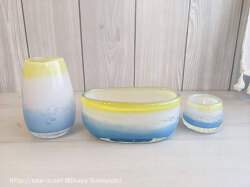 横置き香炉　かわいい仏具セット　お線香を倒す　横に寝かせる　ガラス香炉　かわいい　おしゃれ　安心香炉