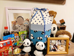 かわいい骨壺カバー　オーダー手作り　生地をお送りいただき制作