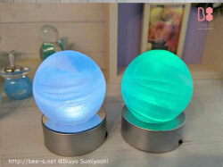 かわいい盆提灯　かわいい盆ランプ　天使ママ　天使パパ　洋風盆提灯　リビング供養　手元供養　祭壇