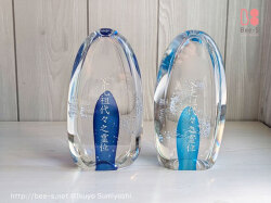 Bee-S制作事例　ガラス仏具　オーダー仏具　お客様の声