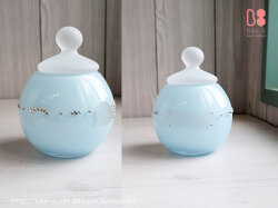 オーダーガラス仏具セット　かわいい　赤ちゃん　子ども　手元供養　仏壇　飾り方