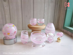 かわいいガラス仏具　かわいいお仏壇　赤ちゃん仏壇　こども仏壇　おしゃれなガラス仏具