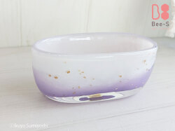 横置き香炉　オーダーガラス仏具　お線香を倒して焚く　仏具小物