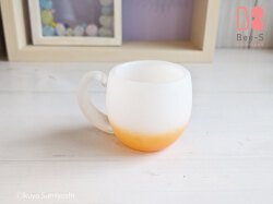 かわいい仏具　マグカップ　お仏壇　コーヒー　ガラスのマグカップ