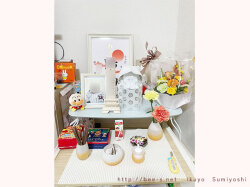 オレンジのかわいいSEKIKA仏具セット　供養の場所を華やかに明るく心を温かくしてくれます