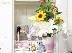 ピンクのオーダー仏具とうさぎの火消し とってもかわいいお仏壇