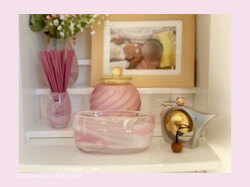 ピンク仏具　かわいい　こども　赤ちゃん　オーダー　供養　水子供養　グリーフ　胎児の仏具　ガラスの仏具　子どもの仏壇