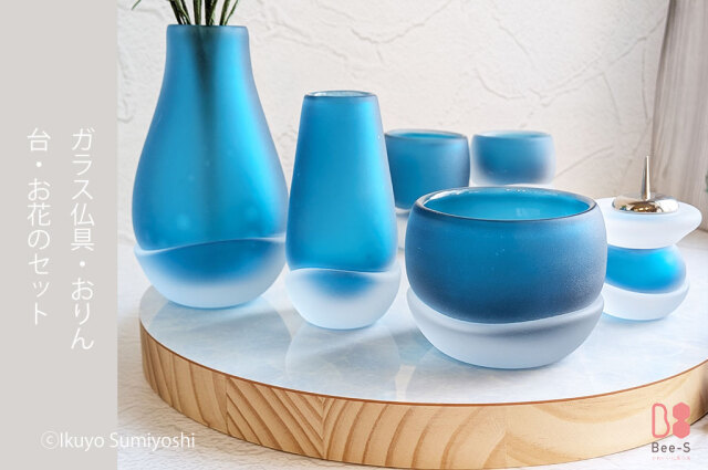 ガラス仏具セット通販