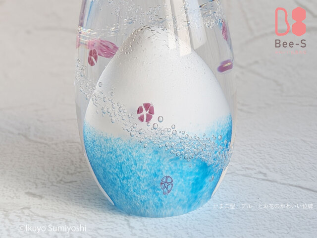 天使の位牌　赤ちゃんの位牌　こどもの位牌　ガラスの位牌　おしゃれな位牌　手元供養　仏具小物