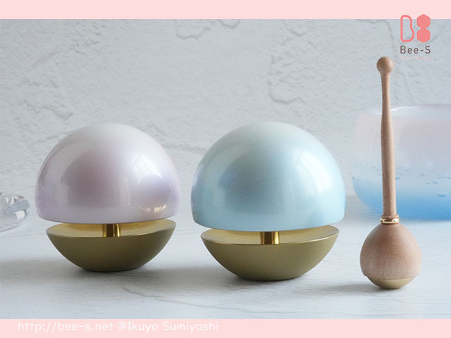 Bee-Sのオリジナルのグラデーションたまゆらりん・木のりん棒のセット